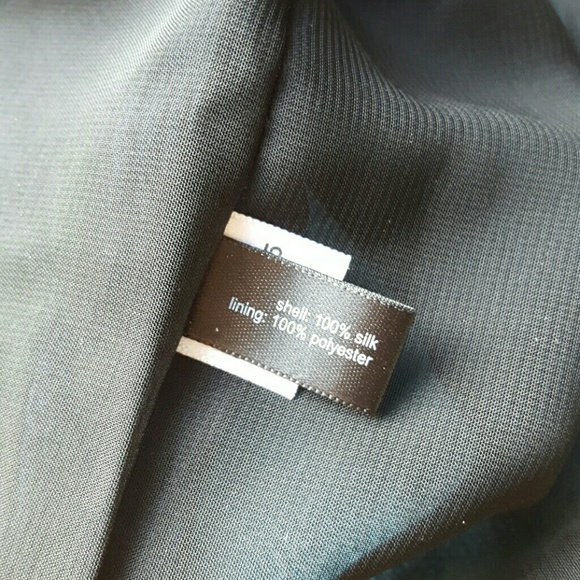 Express black plum silk floral lace top - Picture 8 of 8